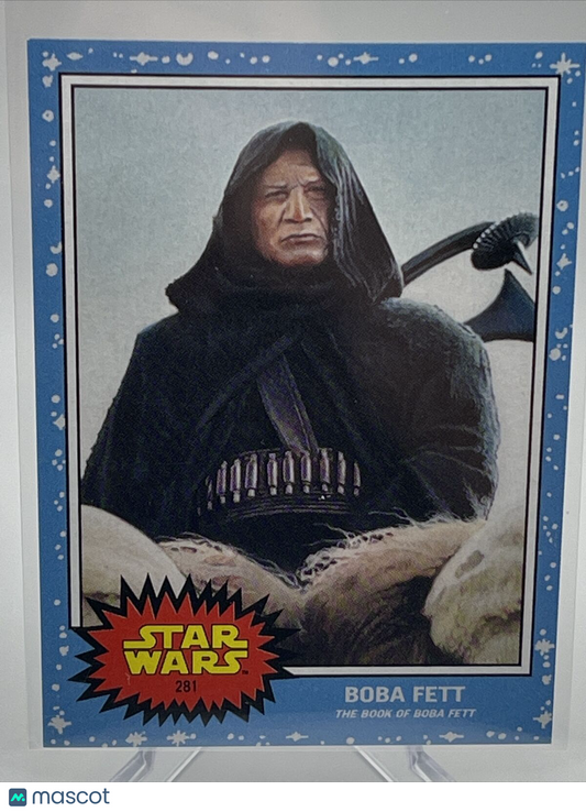 2022 Topps Star Wars Living Set Boba Fett Card #281 Mint FREE SHIPPING