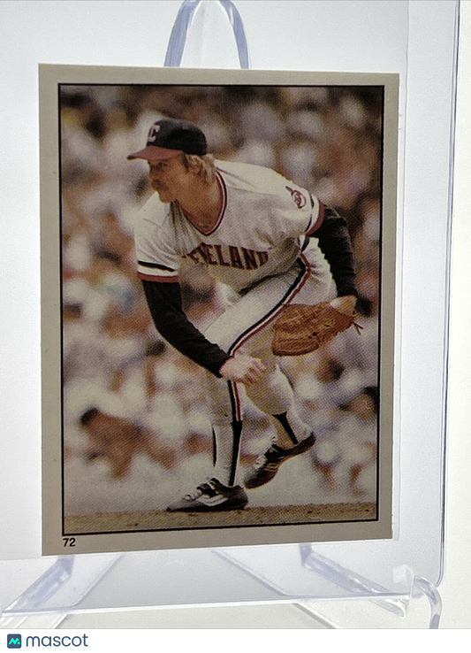 1981 Topps Stickers Len Barker Baseball Card #72 NM-Mint FREE SHIPPING