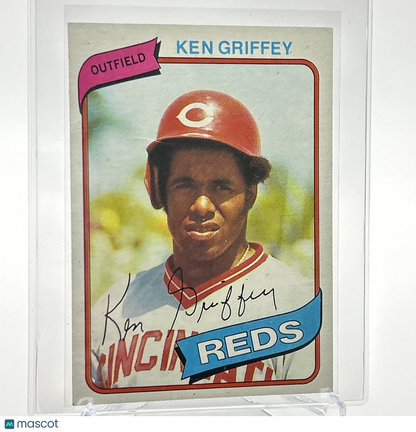 1980 Topps Ken Griffey Baseball Card #550 NM-Mint FREE SHIPPING
