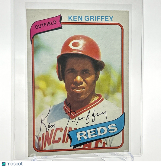 1980 Topps Ken Griffey Baseball Card #550 NM-Mint FREE SHIPPING