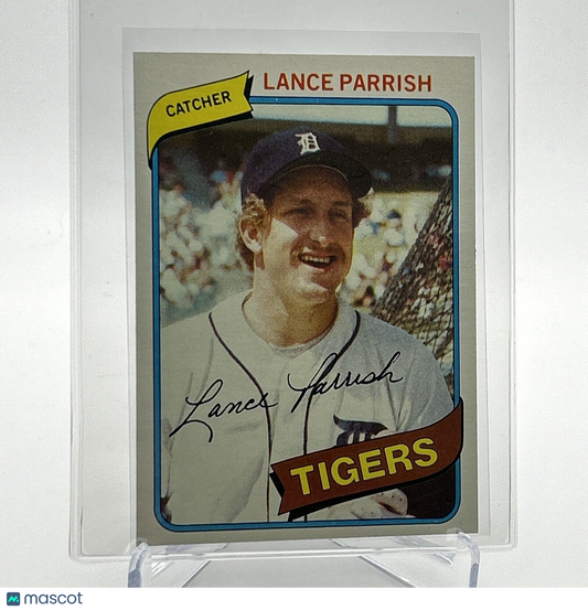 1980 Topps Lance Parrish Baseball Card #196 NM-Mint FREE SHIPPING
