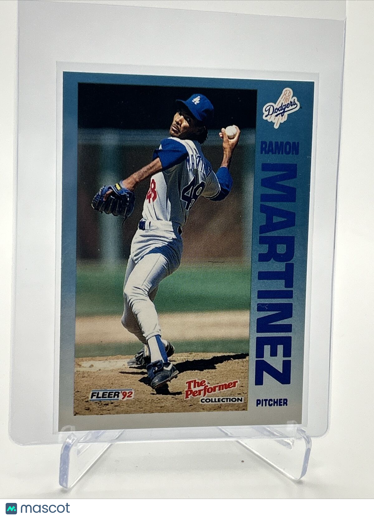 1992 Fleer The Performer Ramon Martinez Baseball Card #21 Mint FREE SHIPPING
