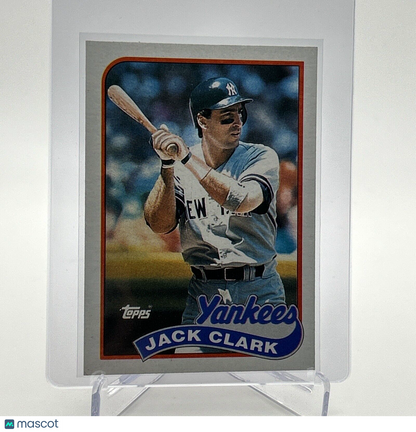 1989 Topps Jack Clark Baseball Card #410 Mint FREE SHIPPING