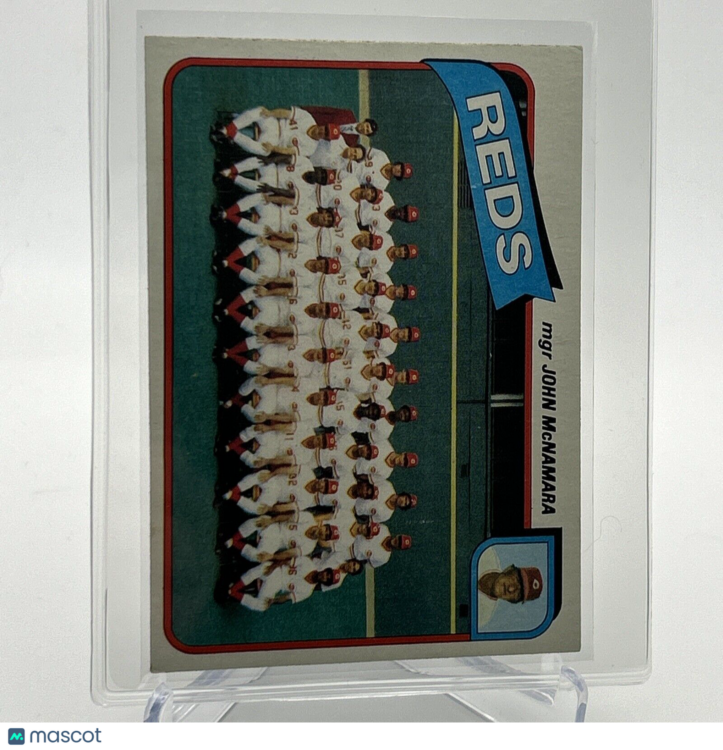 1980 Topps John McNamara Checklist Baseball Card #606 NM-Mint FREE SHIPPING