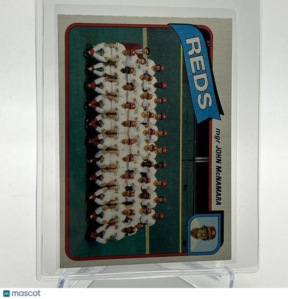 1980 Topps John McNamara Checklist Baseball Card #606 NM-Mint FREE SHIPPING