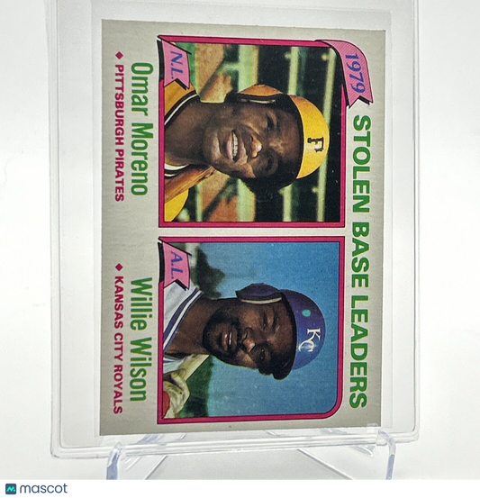 1980 Topps 1979 Stolen Base Leaders Baseball Card #204 NM-Mint FREE SHIPPING