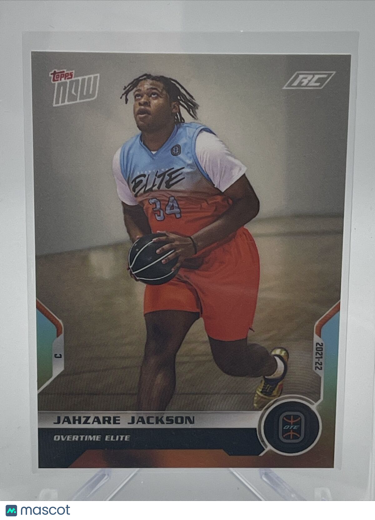 2021 Topps Now OTE Jahzare Jackson Rookie Basketball Card #16 Mint FREE SHIPPING