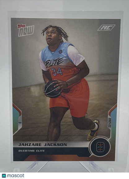 2021 Topps Now OTE Jahzare Jackson Rookie Basketball Card #16 Mint FREE SHIPPING