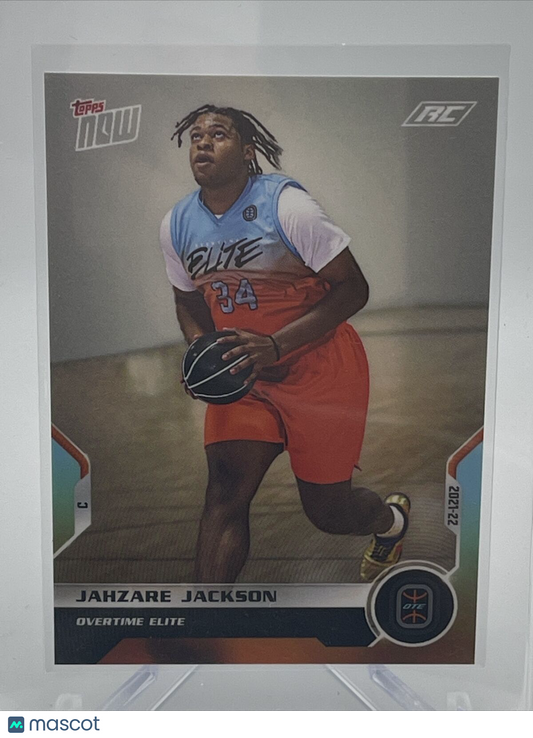 2021 Topps Now OTE Jahzare Jackson Rookie Basketball Card #16 Mint FREE SHIPPING