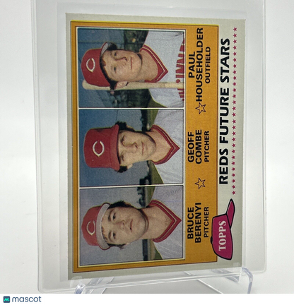 1981 Topps Reds Future Star Rookie Baseball Card #606 NM-Mint FREE SHIPPING