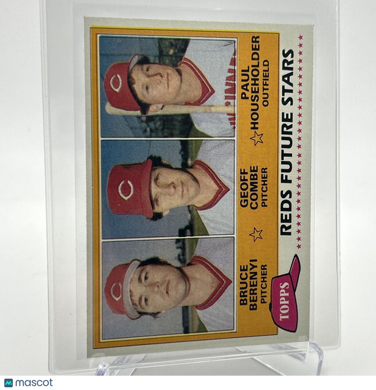1981 Topps Reds Future Star Rookie Baseball Card #606 NM-Mint FREE SHIPPING