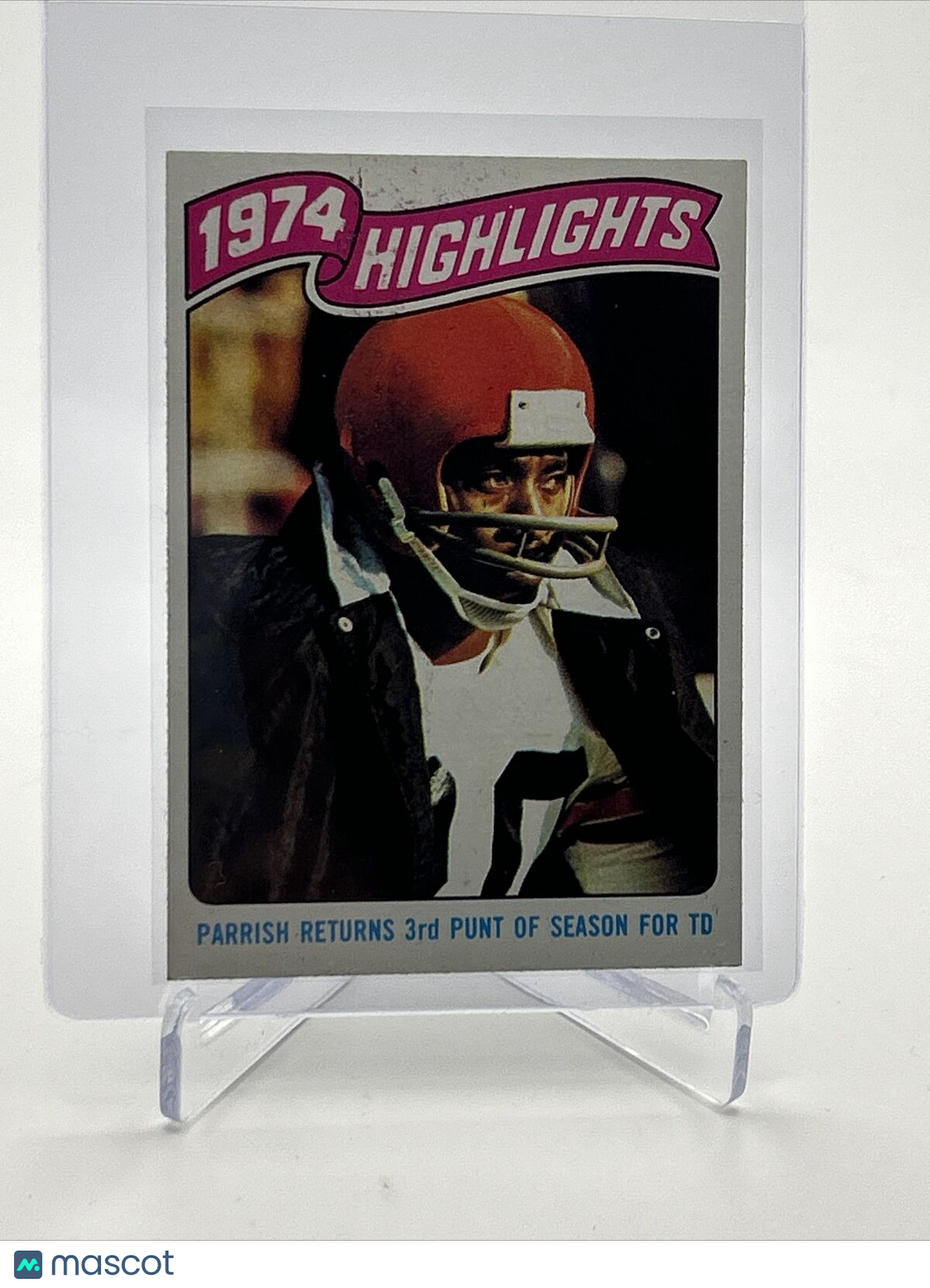 1975 Topps Lemar Parrish Football Card #457 EX-MT Quality FREE SHIPPING