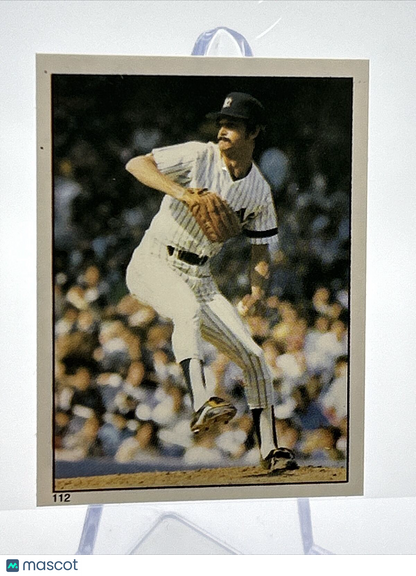1981 Topps Stickers Ron Guidry Baseball Card #112 NM-Mint FREE SHIPPING