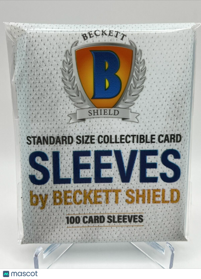 Beckett Shield Soft Penny Card Sleeves 100 Packs of 100 Sleeves Standard Cards