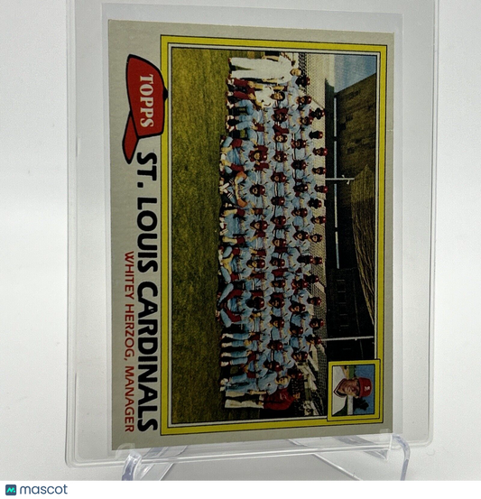 1981 Topps St. Louis Cardinals Checklist Card #684 NM-Mint FREE SHIPPING