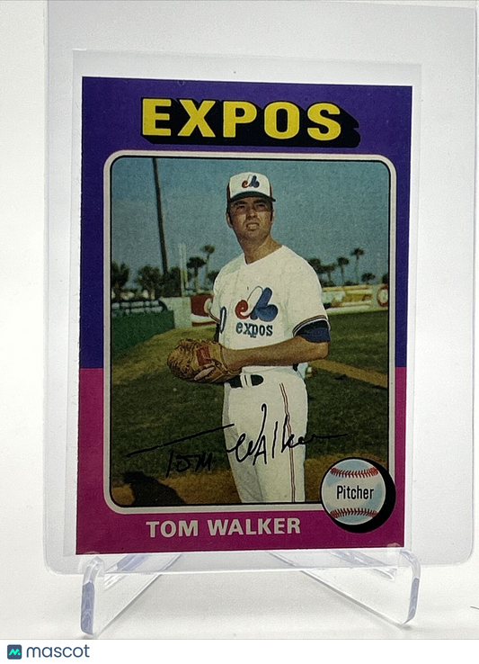 1975 Topps Tom Walker Baseball Card #627 NM Quality FREE SHIPPING