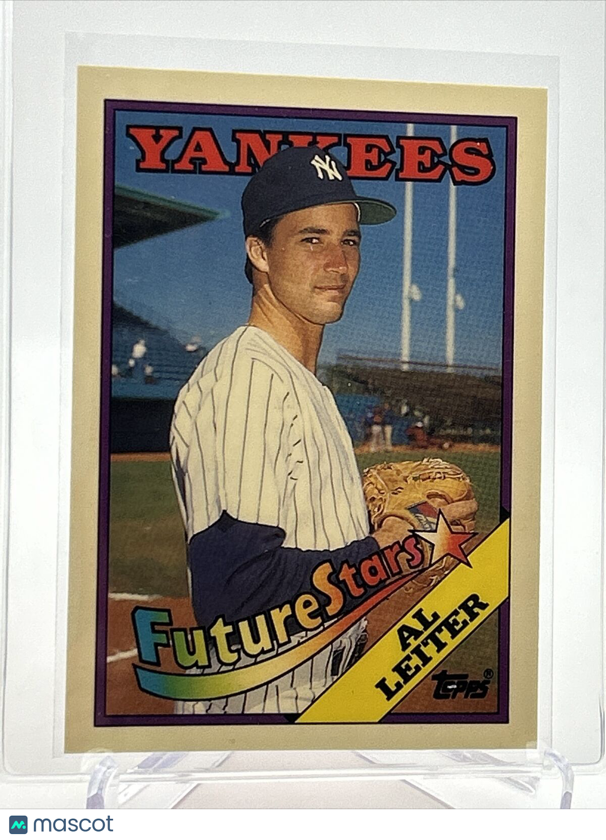 1988 Topps TIFFANY Baseball Card Al Leiter #18 Mint FREE SHIPPING