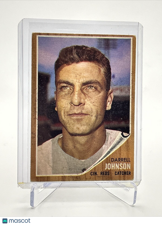 1962 Topps Darrell Johnson Baseball Card #16 VG-EX Quality FREE SHIPPING