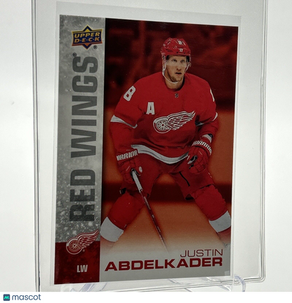 2019-20 Upper Deck Tim Hortons Justin Abdelkader Card #3 Mint FREE SHIPPING