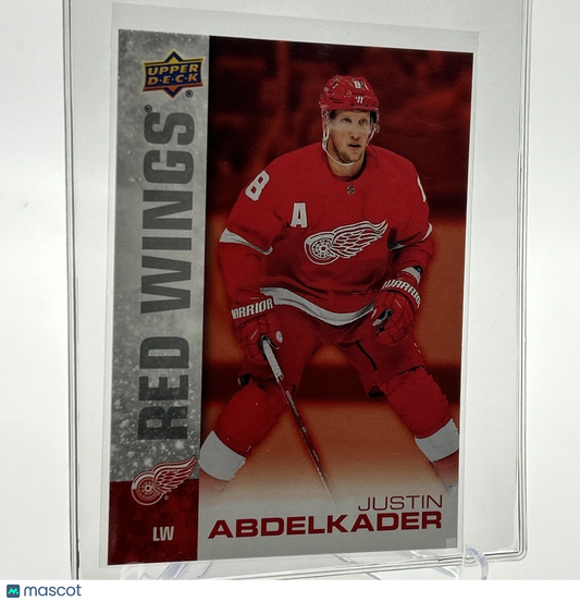 2019-20 Upper Deck Tim Hortons Justin Abdelkader Card #3 Mint FREE SHIPPING