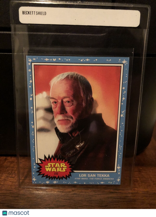 2021 Topps Star Wars Living Set Lor San Tekka Card #232 Nm-Mint FREE SHIPPING