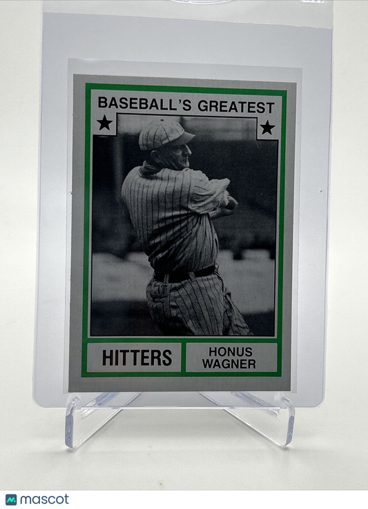 1982 TCMA Greatest Hitters Honus Wagner Baseball Card #31 Mint FREE SHIPPING