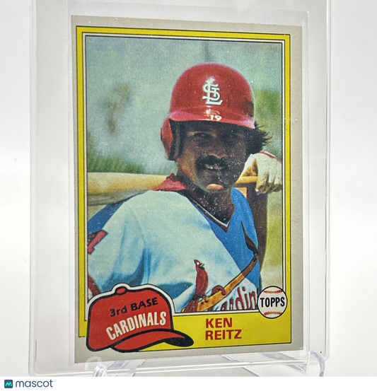 1981 Topps Ken Reitz Baseball Card #441 NM-Mint FREE SHIPPING