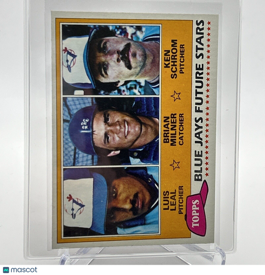 1981 Topps Blue Jays Future Star Rookie Baseball Card #577 NM-Mint FREE SHIPPING