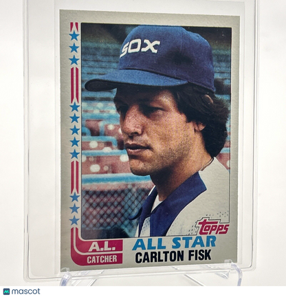 1982 Topps Carlton Fisk Baseball Card #554 NM-Mint FREE SHIPPING