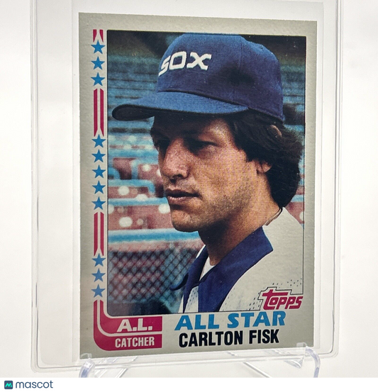 1982 Topps Carlton Fisk Baseball Card #554 NM-Mint FREE SHIPPING