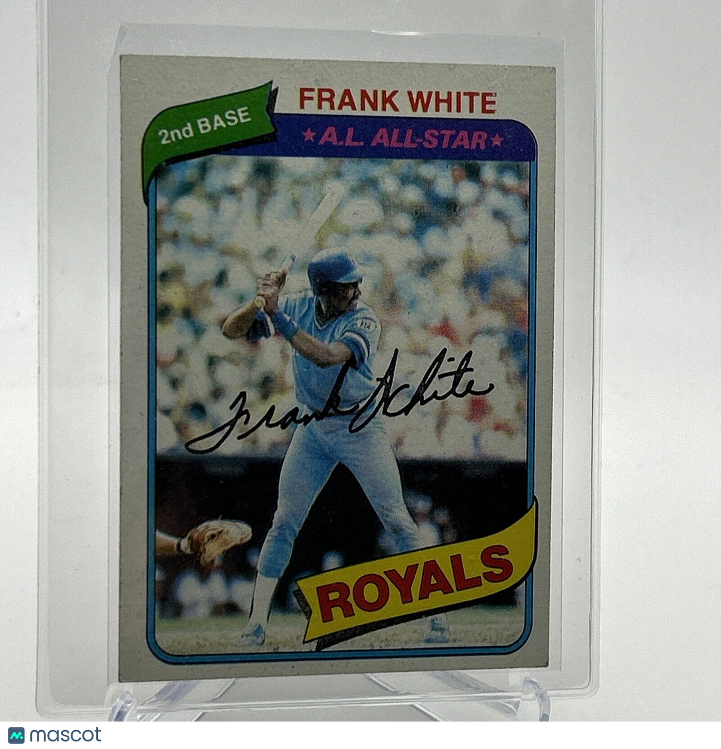 1980 Topps Frank White Baseball Card #45 NM-Mint FREE SHIPPING