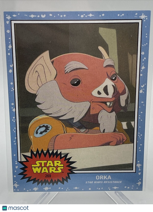 2022 Topps Star Wars Living Set Orka Card #269 Mint FREE SHIPPING