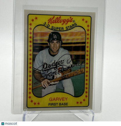 1981 Kellogg's Steve Garvey Baseball Card #10 NM-Mint FREE SHIPPING