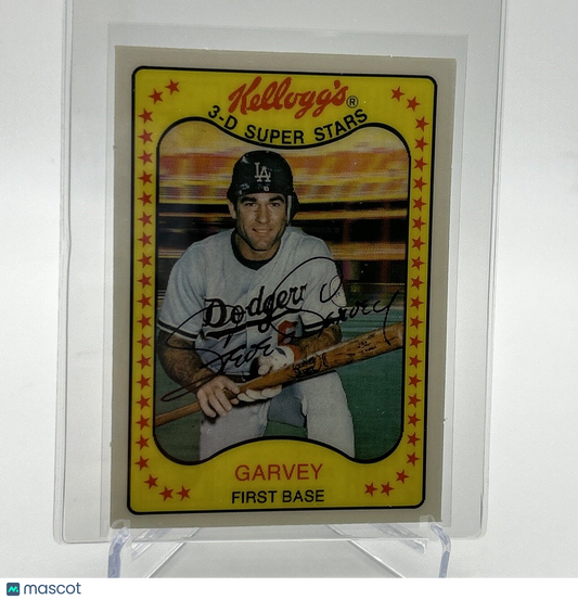 1981 Kellogg's Steve Garvey Baseball Card #10 NM-Mint FREE SHIPPING