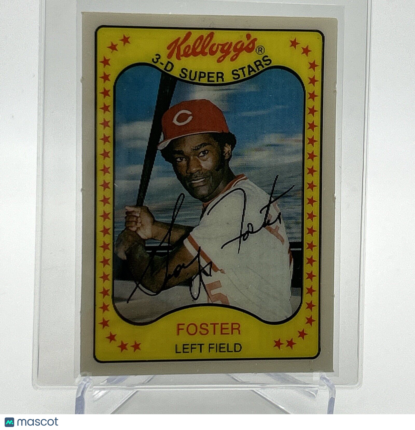 1981 Kellogg's George Foster Baseball Card #1 NM-Mint FREE SHIPPING