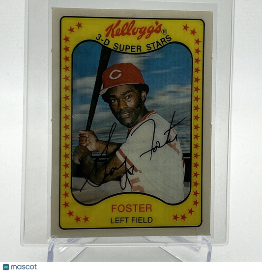 1981 Kellogg's George Foster Baseball Card #1 NM-Mint FREE SHIPPING