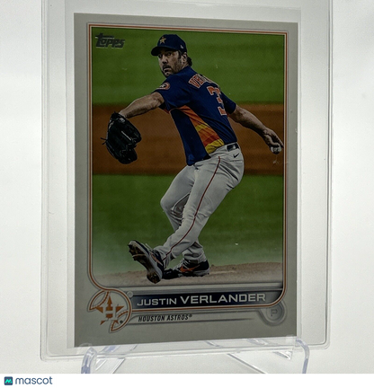 2022 Topps Justin Verlander Baseball Card #350 Mint FREE SHIPPING
