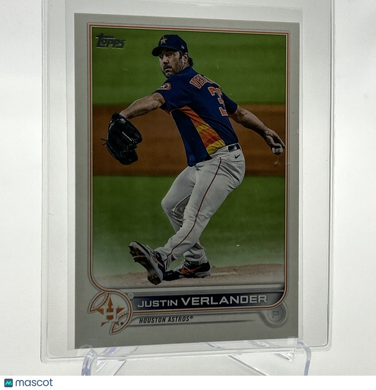 2022 Topps Justin Verlander Baseball Card #350 Mint FREE SHIPPING