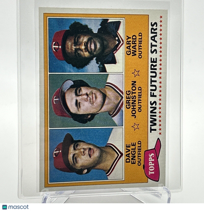 1981 Topps Twins Future Stars Rookie Baseball Card #328 NM-Mint FREE SHIPPING