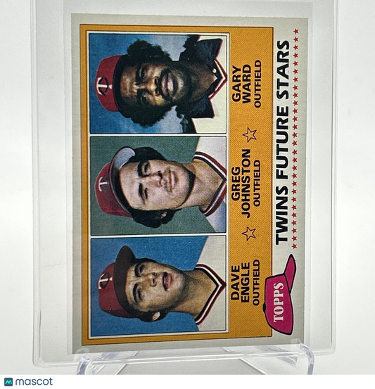 1981 Topps Twins Future Stars Rookie Baseball Card #328 NM-Mint FREE SHIPPING
