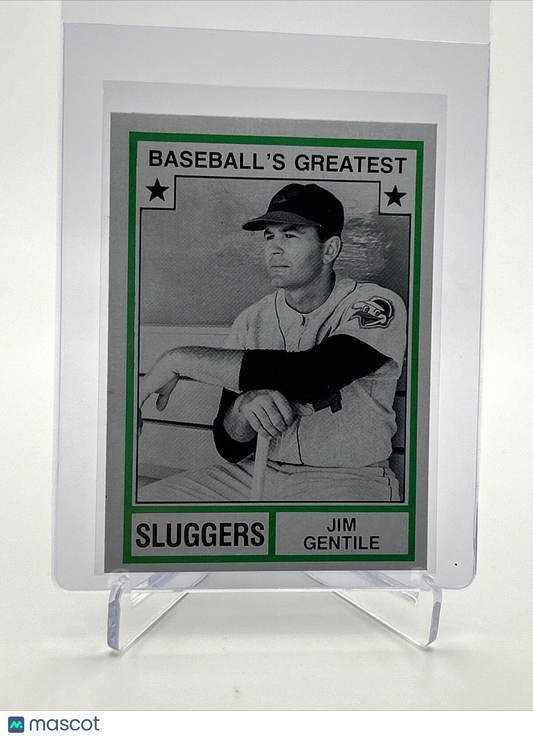 1982 TCMA Greatest Sluggers Jim Gentile Baseball Card #37 Mint FREE SHIPPING