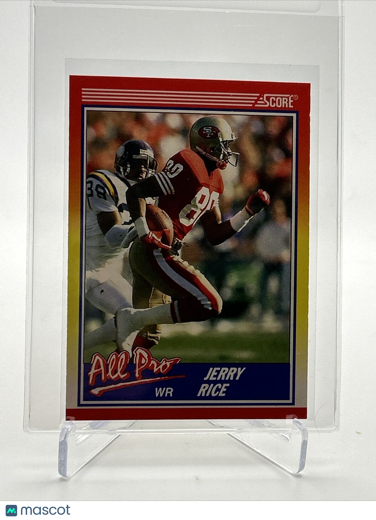 1990 Score Jerry Rice Football Card #590 NM-MT FREE SHIPPING