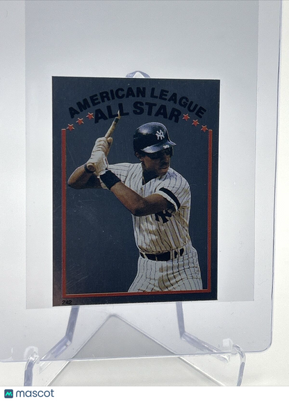 1981 Topps Stickers Willie Randolph FOIL Card #242 NM-Mint FREE SHIPPING