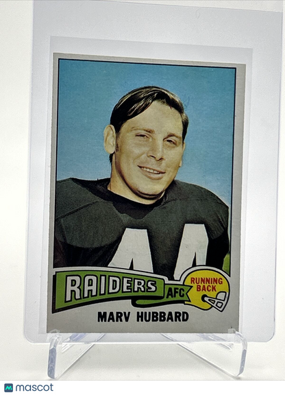 1975 Topps Marv Hubbard Football Card #305 NM Quality FREE SHIPPING