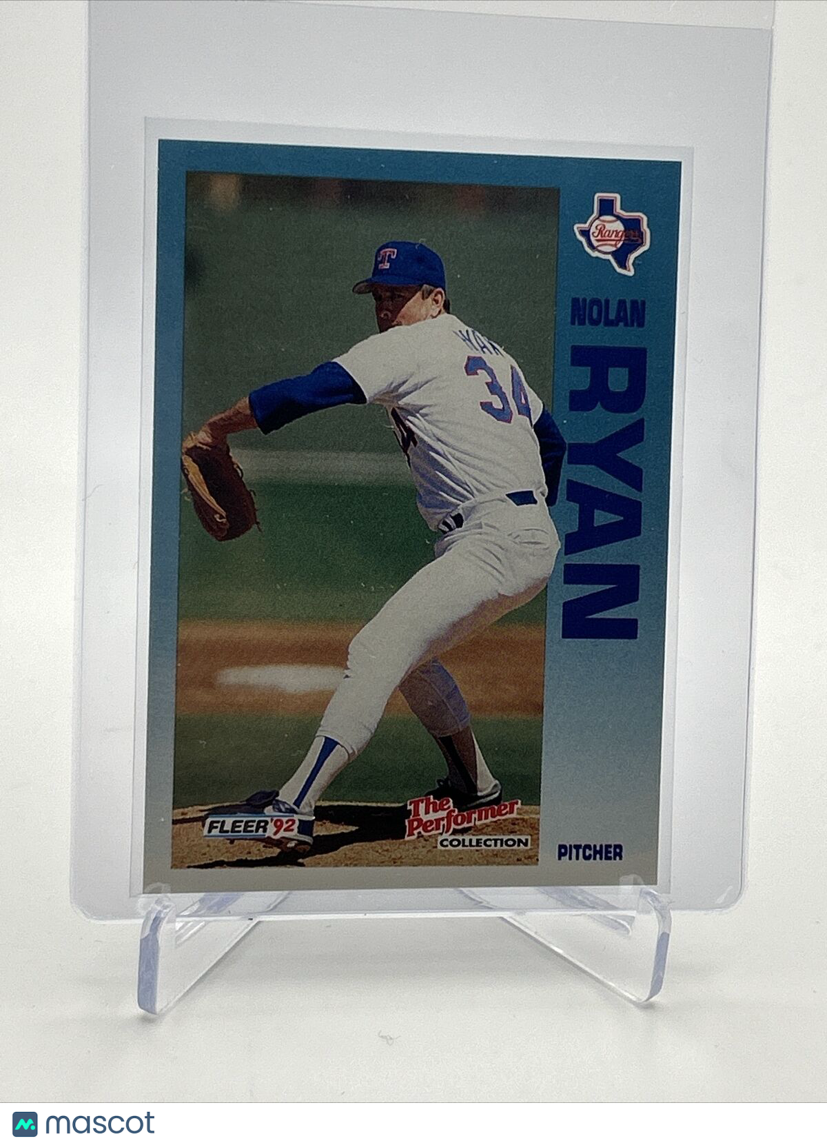 1992 Fleer The Performer Nolan Ryan Baseball Card #1 Mint FREE SHIPPING