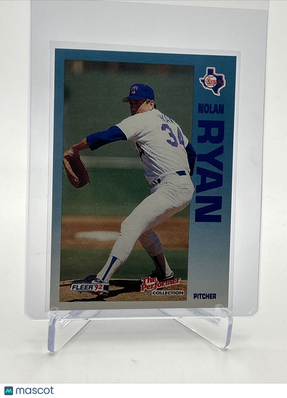 1992 Fleer The Performer Nolan Ryan Baseball Card #1 Mint FREE SHIPPING
