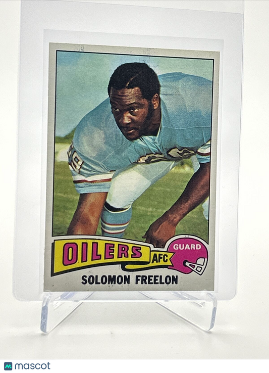 1975 Topps Solomon Freelon Football Card #437 EX-MT Quality FREE SHIPPING