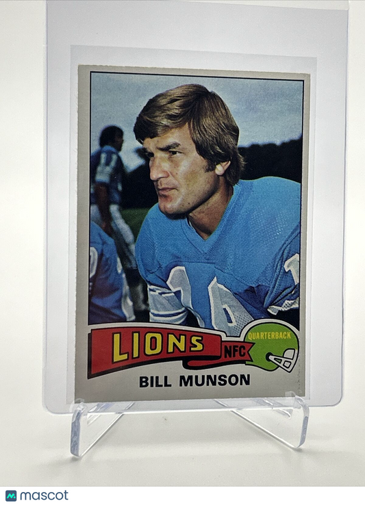 1975 Topps Bill Munson Football Card #172 NM Quality FREE SHIPPING