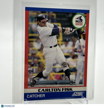 1991 Score 100 Superstars Carlton Fisk Baseball Card #41 Mint FREE SHIPPING