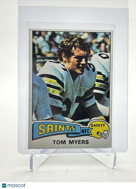 1975 Topps Tom Myers Football Card #191 NM Quality FREE SHIPPING